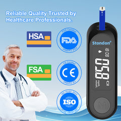 Stondon G-520 blood glucose monitor kit image 4