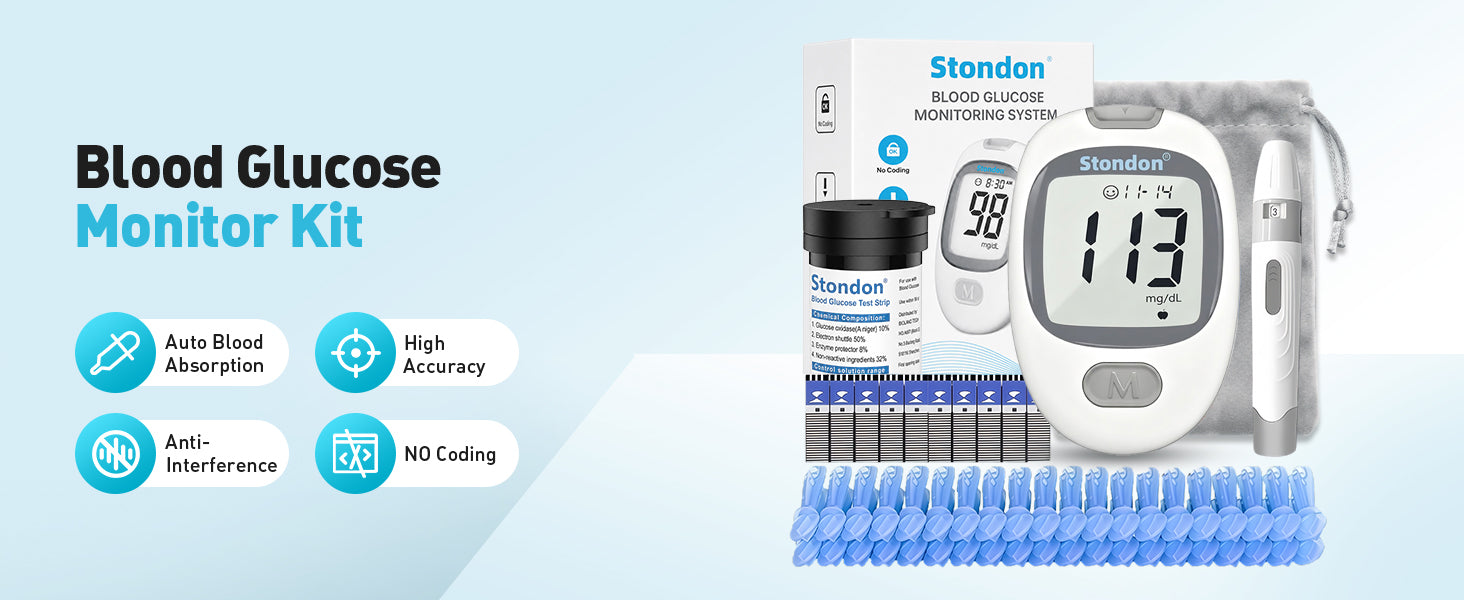 Stondon G-430 blood glucose monitor kit