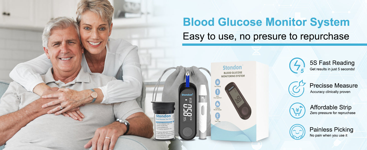 Stondon G-520 blood glucose monitor system