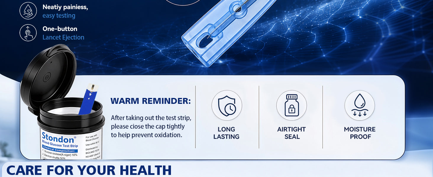 Test strip storage guidance