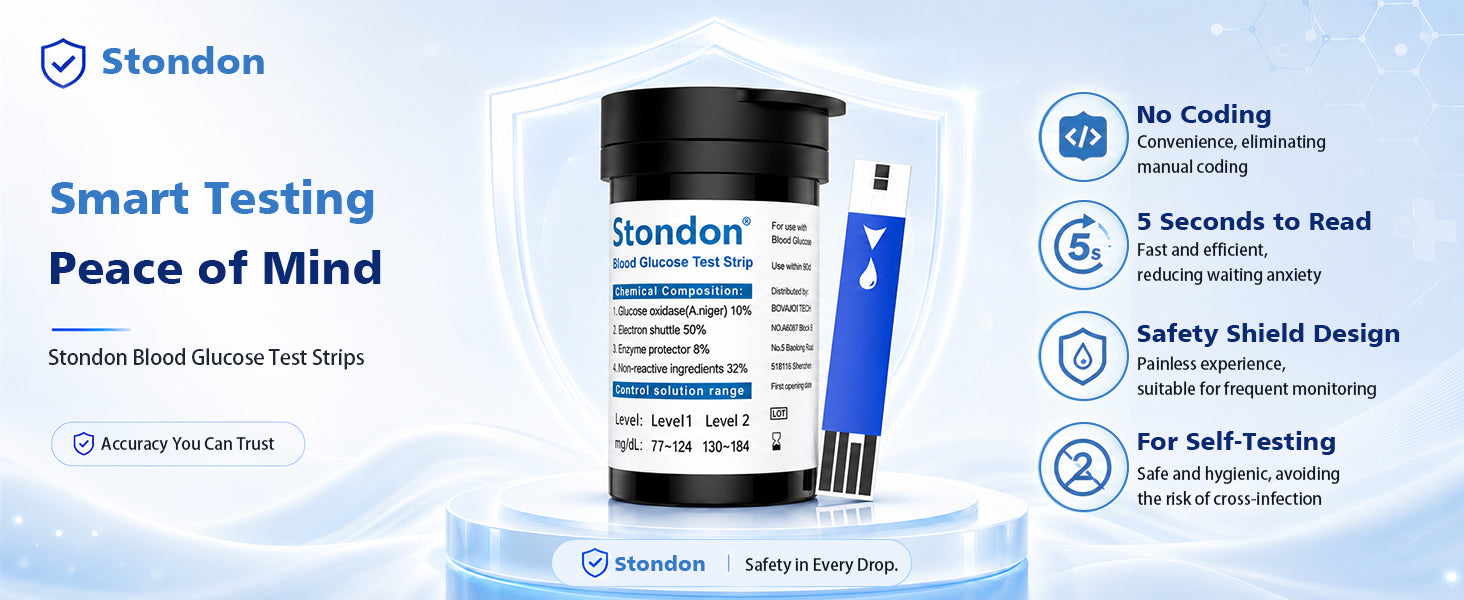 Test strip features